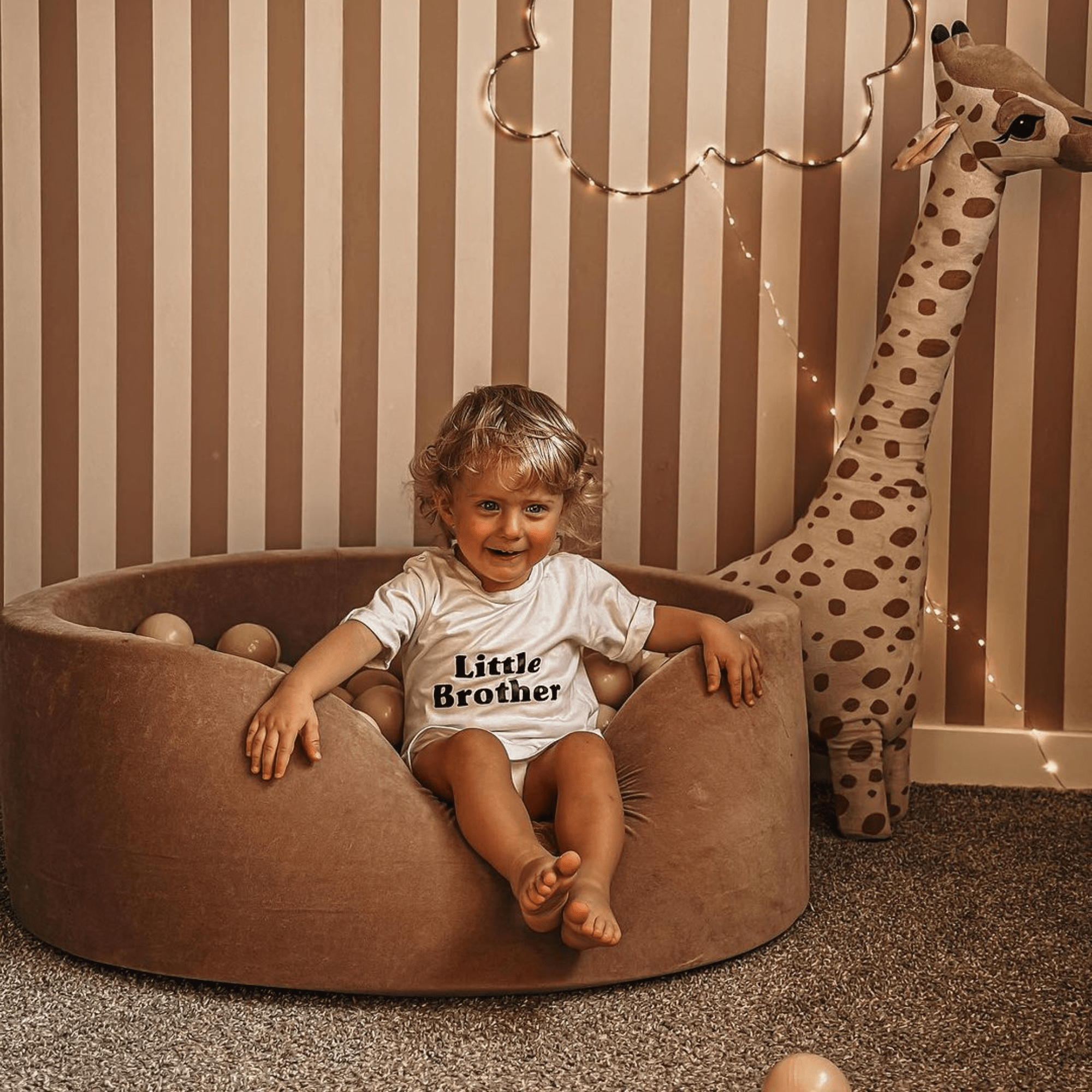 Meowbaby Basen z Kulkami dla Dziecka – Szałwiowa Zieleń | Velvet