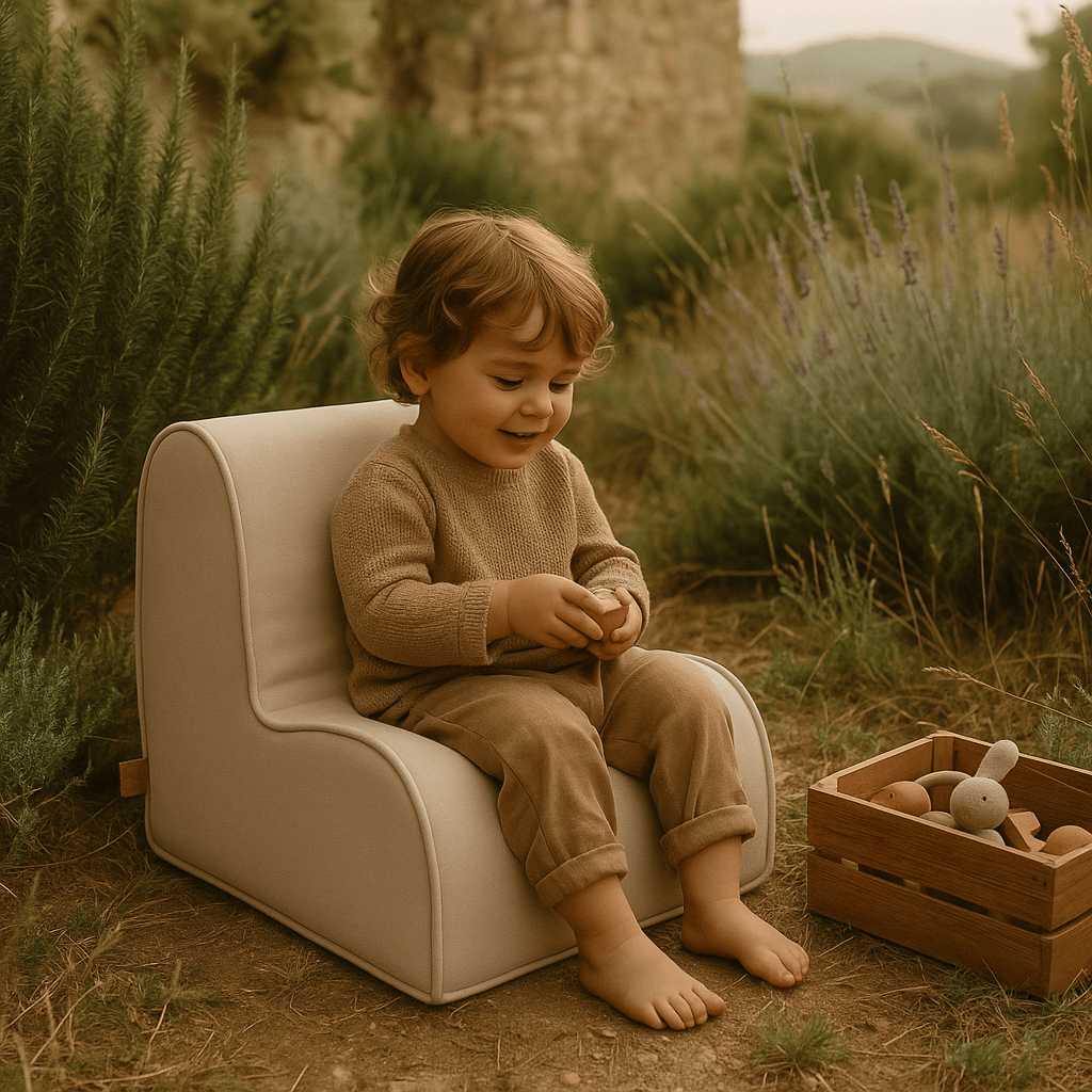 Meowbaby Fotel dla Dziecka do Ogrodu i Tarasu | Outzy