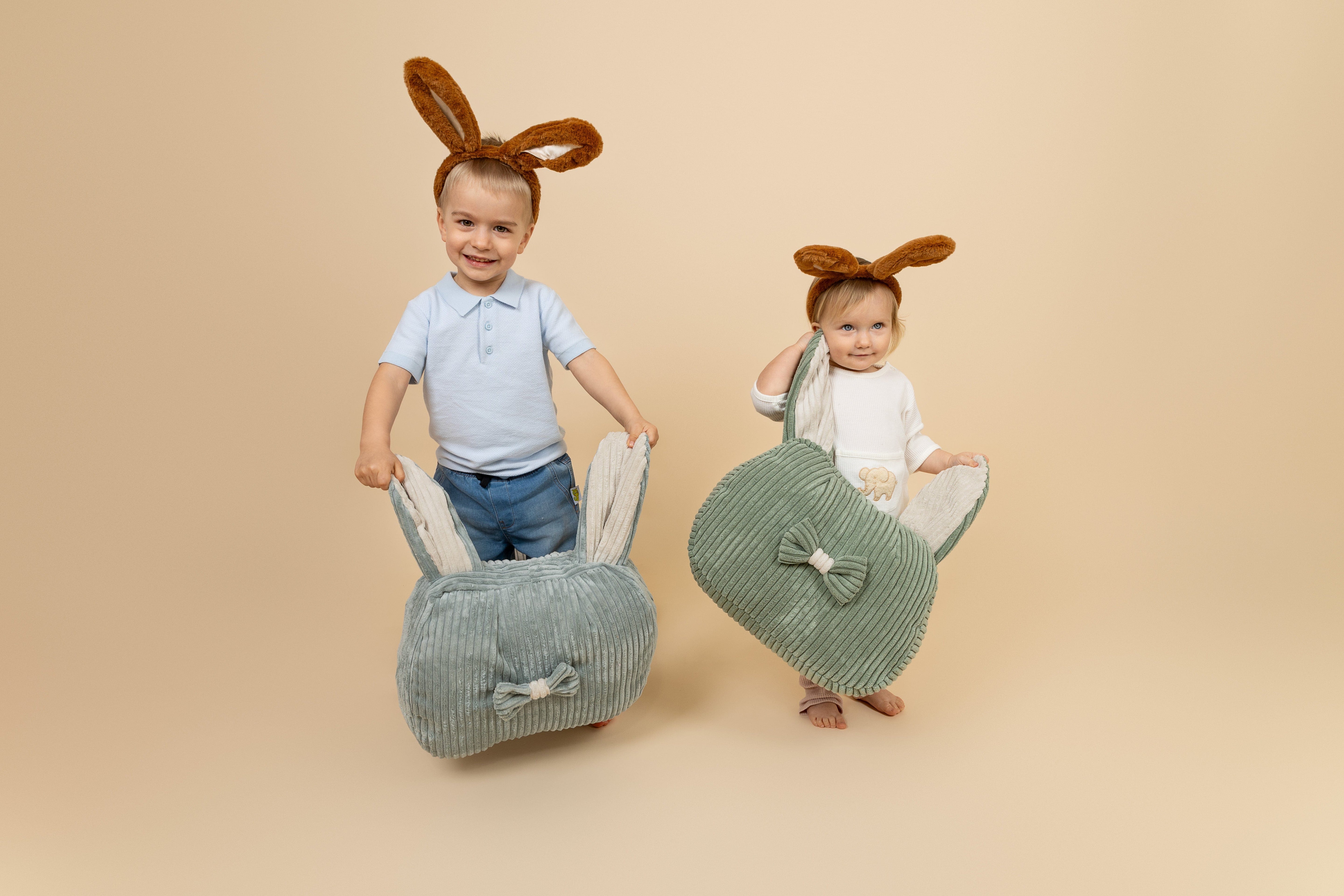 Meowbaby Poduszka Dekoracyjna dla Dzieci Bunny - Miękka i Stylowa | Aesthetic