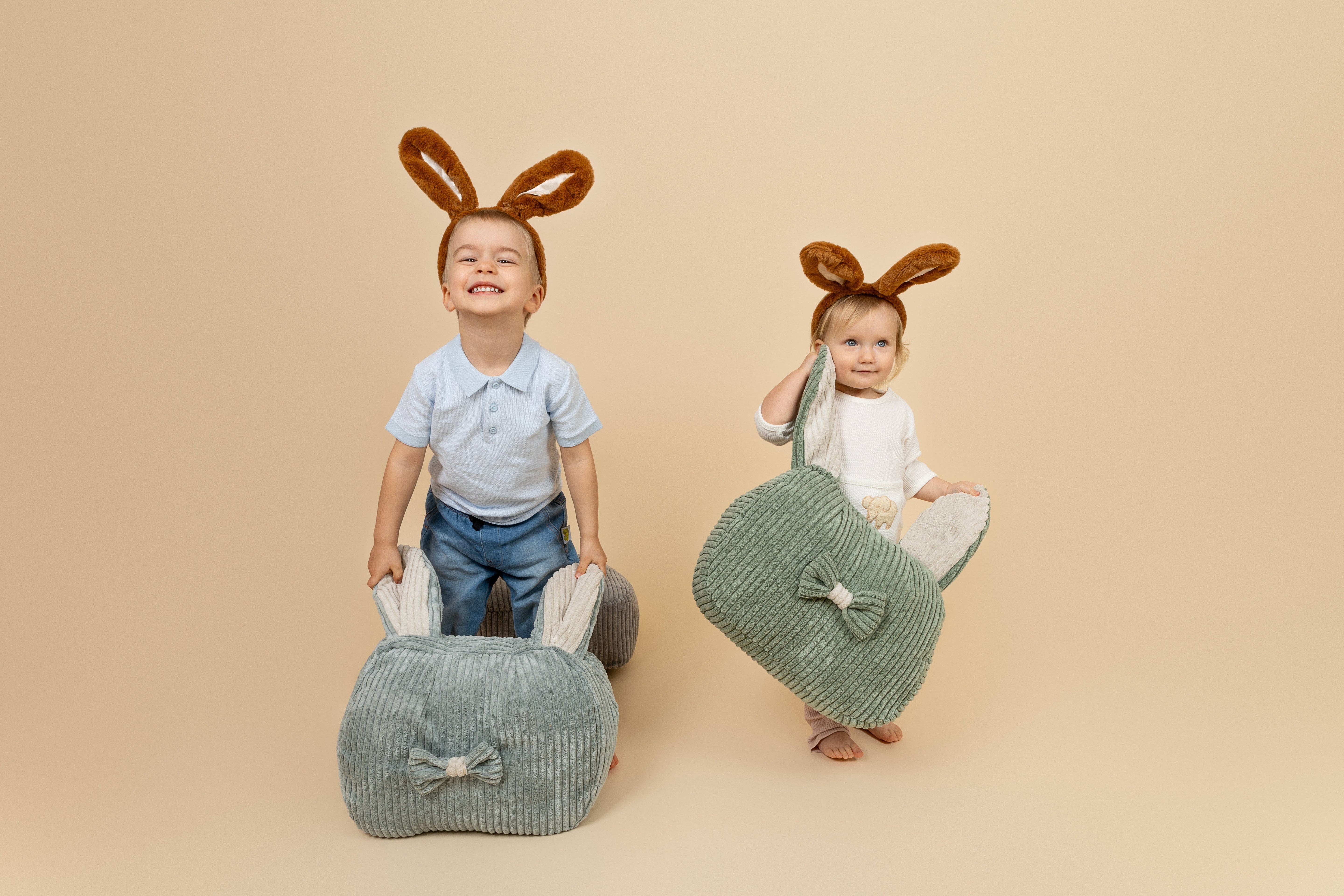 Meowbaby Poduszka Dekoracyjna dla Dzieci Bunny - Miękka i Stylowa | Aesthetic