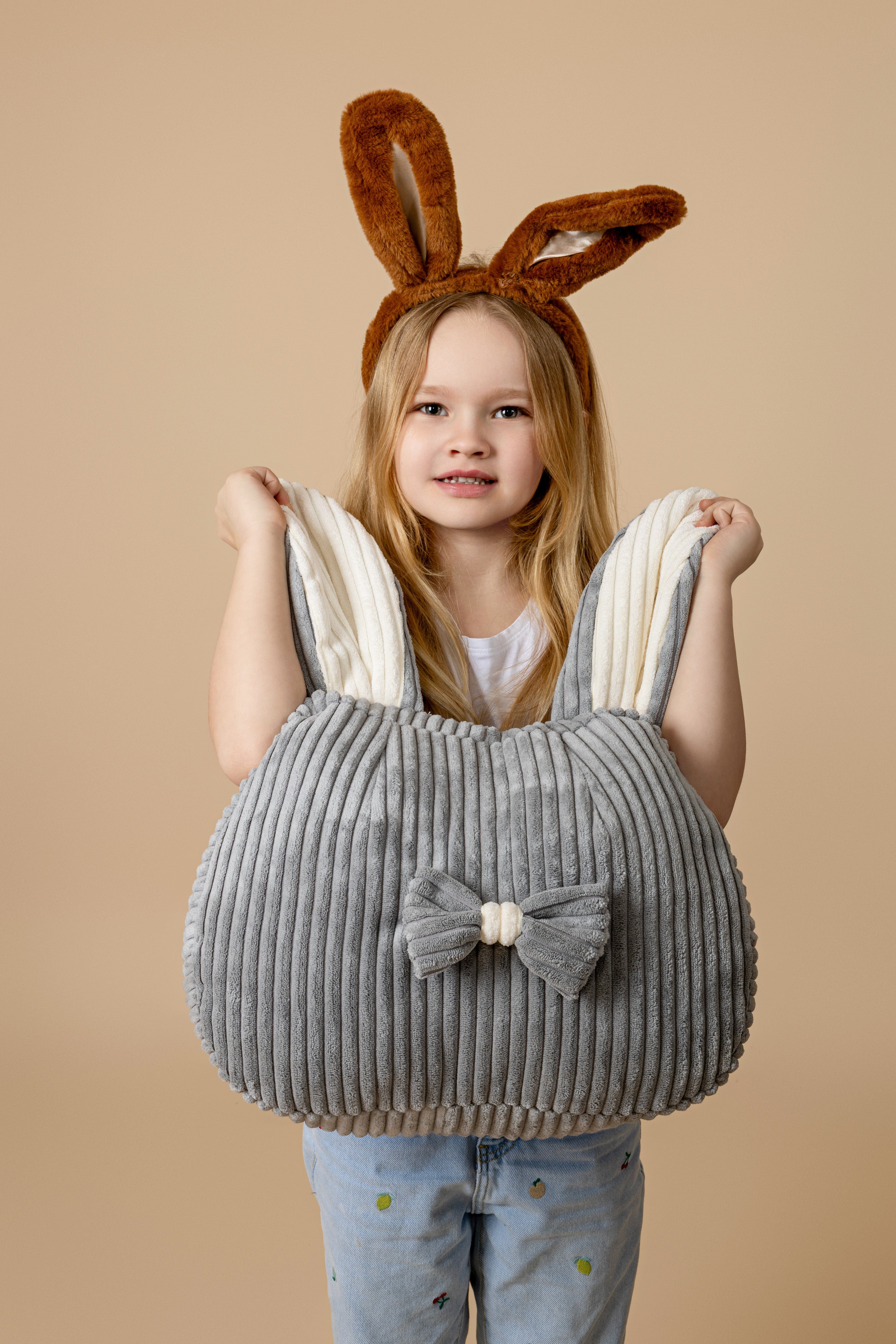 Meowbaby Poduszka Dekoracyjna dla Dzieci Bunny - Miękka i Stylowa | Aesthetic