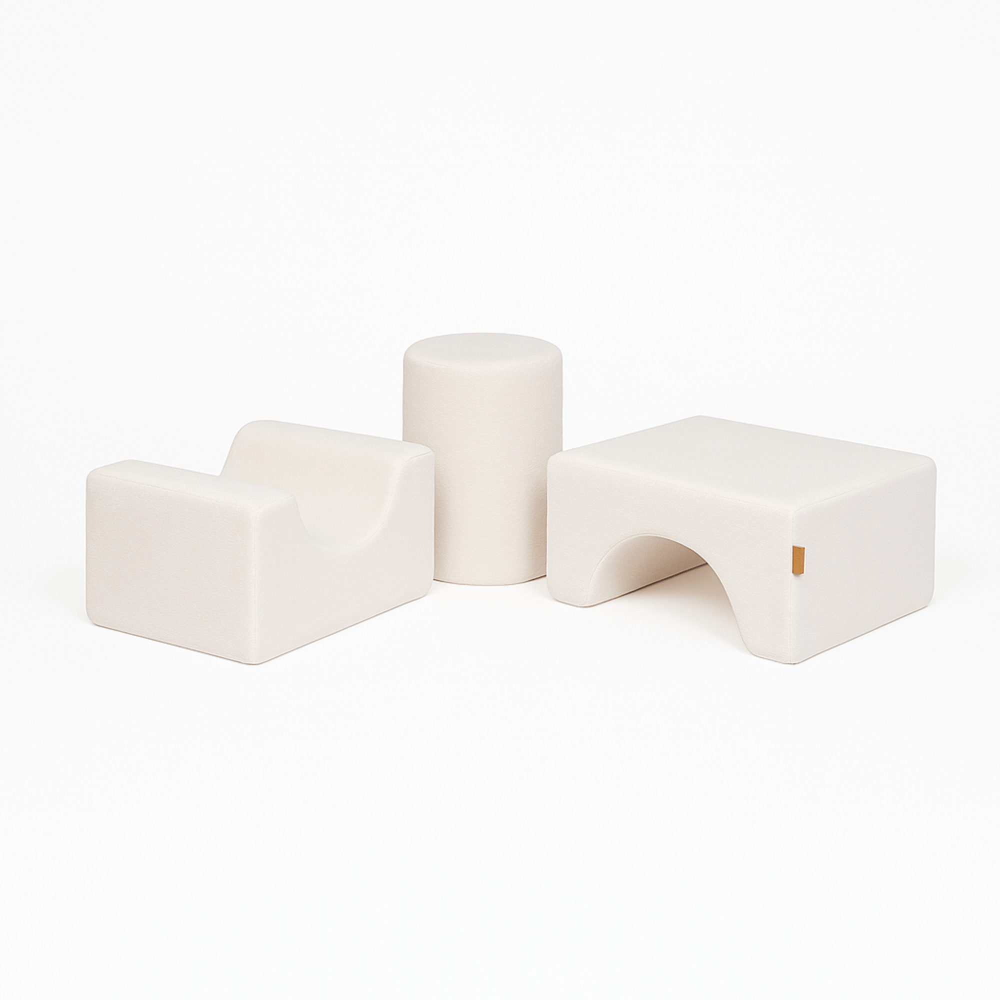 Meowbaby Piankowy Plac Zabaw dla Dzieci | Shape Set | Boucle